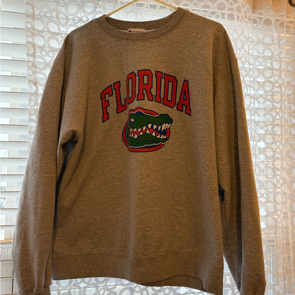 Gray Champion Florida Gators Sweatshirt - Picture 2 of 2